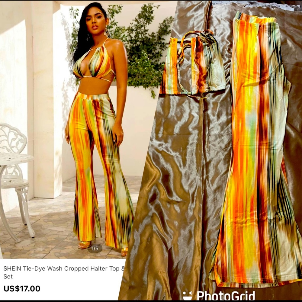 Cute multicolor two piece